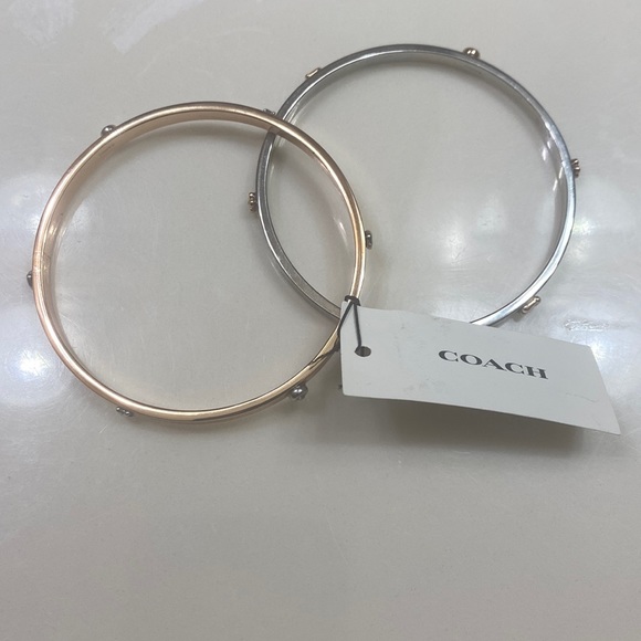 Coach Double Bracelet Set - Picture 1 of 6